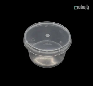 سطل ماکروویوی گرد 200 سی سی شفاف-🥣 سطل ماکروویوی گرد ۲۰۰ سیسی شفاف | ظرف گرمکن غذا
