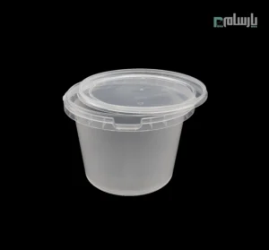 سطل ماکروویو یکبار مصرف 1100 سی سی شفاف-🍲 سطل ماکروویو ۱۱۰۰ سی سی شفاف | ظرف مقاوم برای غذای گرم