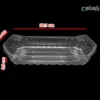باکس میوه شفاف یکبار مصرف - پت-ابعاد