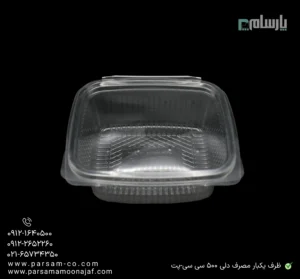 ظرف یکبار مصرف دلی 500 سی سی-پت-زاویه دیگر
