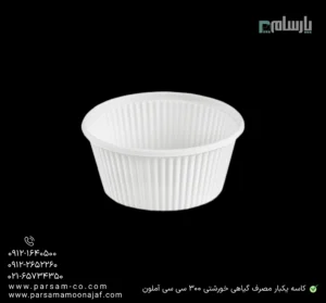 کاسه یکبار مصرف گیاهی خورشتی ۳۰۰ سی سی آملون-زاویه دیگر