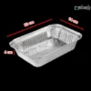ظرف یکبار مصرف آلومینیوم تک پرسی پارسه کد 101-ابعاد