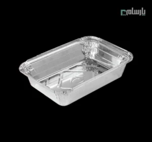 ظرف آلومینیومی یکبار مصرف تک پرسی هیرو سبک 105