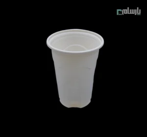 لیوان یکبار مصرف گیاهی ۲۰۰ سی سی آملون-زاویه دیگر