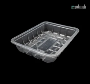 ظرف پروتئینی یکبار مصرف پلی پرو شفاف ابعاد 4×17×22