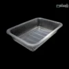 ظرف مرغ یکبار مصرف پلی پرو شفاف ابعاد 5.5×18.5×26.5