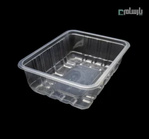 ظرف پروتئینی پلی پرو شفاف ابعاد 6×18×14