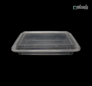 ظرف یکبار مصرف سوپر فرش ماکروویوی 1750 سی سی-شفاف