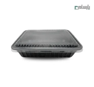 ظرف بسته بندی مرغ پلی پرو مشکی ابعاد 11×26×40