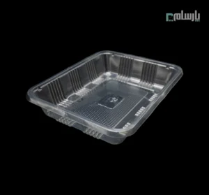 ظرف پروتئینی یکبار مصرف شفاف ابعاد 4×17.5×21.5