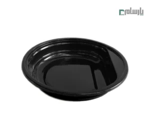 ظرف یکبار مصرف سالاد مشکی کد HD301 مهرپارسا با درب ساده – 🥡 ظرف مشکی سالاد HD301 مهرپارسا | مقاوم و مناسب بستهبندی سالاد