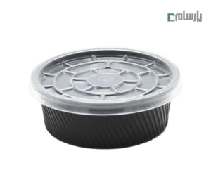 ظرف یکبار مصرف مشکی خورشتی کد ST250 مهرپارسا – 🍱 ظرف خورشتی مشکی مهرپارسا | سبک و بهداشتی
