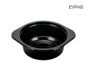 ظرف یکبار مصرف مشکی دسته دار مهرپارسا کد RB300 – 🥡 ظرف دستهدار مشکی RB300 مهرپارسا | مناسب حمل غذا