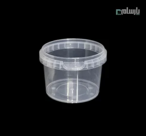 ظرف یکبار مصرف شفاف ماکروویوی گرد 310 سی سی پولاد پویش – 🥡 ظرف گرد شفاف 310cc پولاد پویش | بهداشتی و مقاوم
