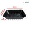 ظرف یکبار مصرف تک خانه مشکی مهرپارسا کد 706-ابعاد