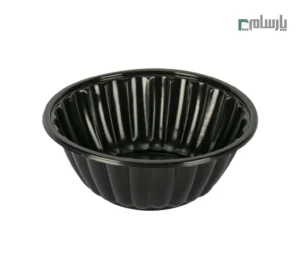 ظرف یکبار مصرف مشکی سالاد کد HD701 مهرپارسا-ظروف یکبار مصرف کترینگ و رستوران