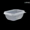 ظرف یکبار مصرف قایقی 250 سی سی شفاف مایکروفری پولاد پویش – 🍱 ظرف قایقی شفاف ۲۵۰ سی‌سی | ظرف دسر و سالاد