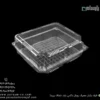 ظرف یکبار مصرف رویال باکس بلند شفاف پریما - 📦 باکس شفاف مدل رویال بلند شیک-زاویه دیگر