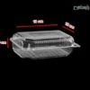 ظرف یکبار مصرف فوکری کوتاه شفاف مستطیل پریما-ابعاد