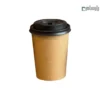 لیوان یکبار مصرف کاغذی 110 سی سی دوجداره صاف کرافت – ☕ لیوان کرافت دوجداره مقاوم مناسب اسپرسو، چای و نوشیدنیهای داغ