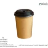 لیوان یکبار مصرف کاغذی 110 سی سی دوجداره صاف کرافت – ☕ لیوان کرافت دوجداره مقاوم مناسب اسپرسو، چای و نوشیدنیهای داغ-زاویه دیگر