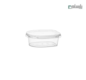 ظرف یکبار مصرف مایکروویو 125 سی سی شفاف