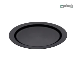 بشقاب یکبار مصرف مدل الماس متوسط-مشکی