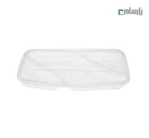 دیس ترموفرمینگ یکبار مصرف سه خانه-شفاف