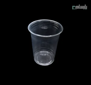 لیوان یکبار مصرف کلاسیک 350 سی سی درب حبابی شفاف دهانه 95 پانچ دار-لیوان کلاسیک