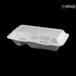 ظرف یکبار مصرف فوم دو پرسی دو خانه کاسپین